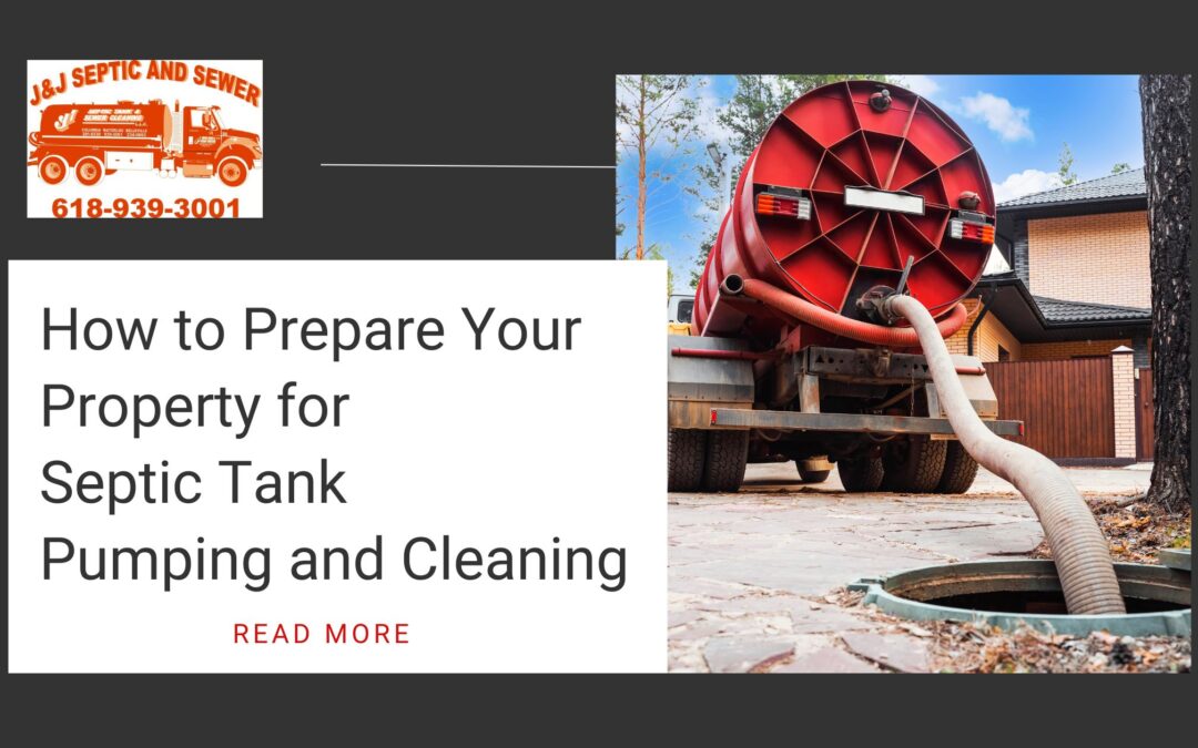An image of a sewer pumping machine and the text, “How to Prepare Your Property for Septic Tank Pumping and Cleaning” and a “Read Now” button